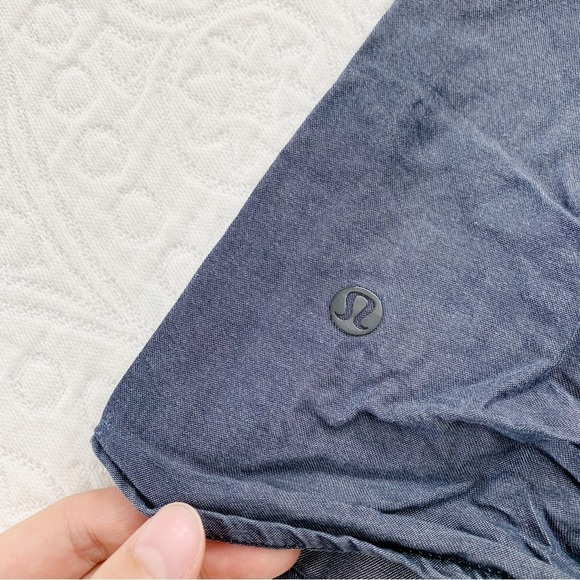 Lululemon All Tied Up Tank *Tencel, Deep Navy - Picture 6 of 9